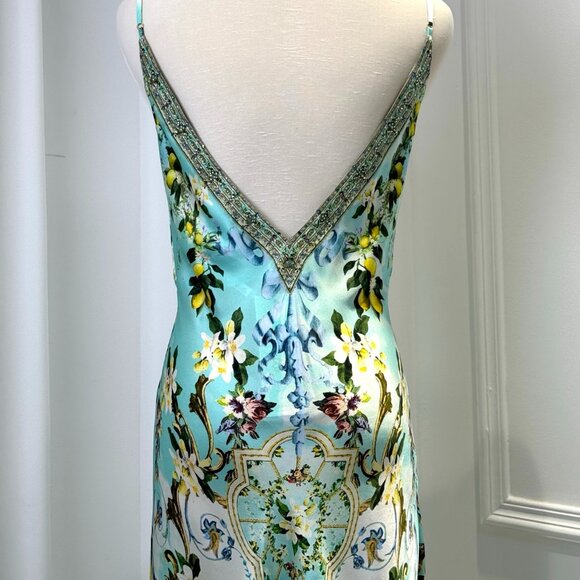 CAMILLA + The White Lotus crystal-embellished printed silk maxi dress - Picture 12 of 13